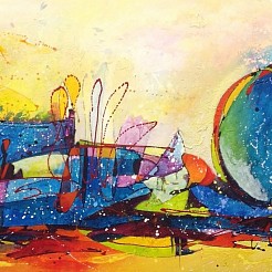 The Movement geschilderd door Jolanda van  Hattum